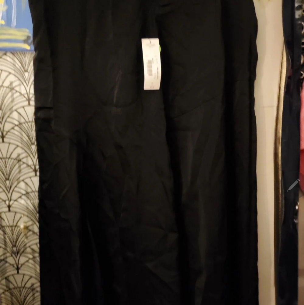 Worthington XL Black Knee Length Skirt